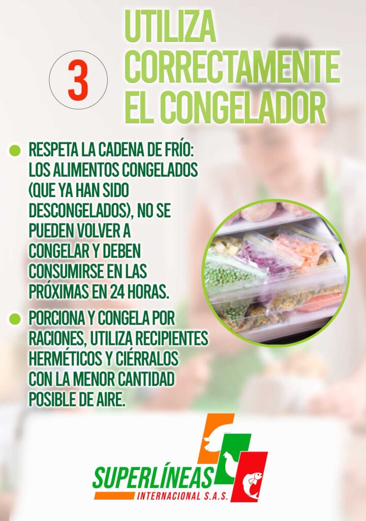 5 Tips para no desperdiciar comida - Superlíneas